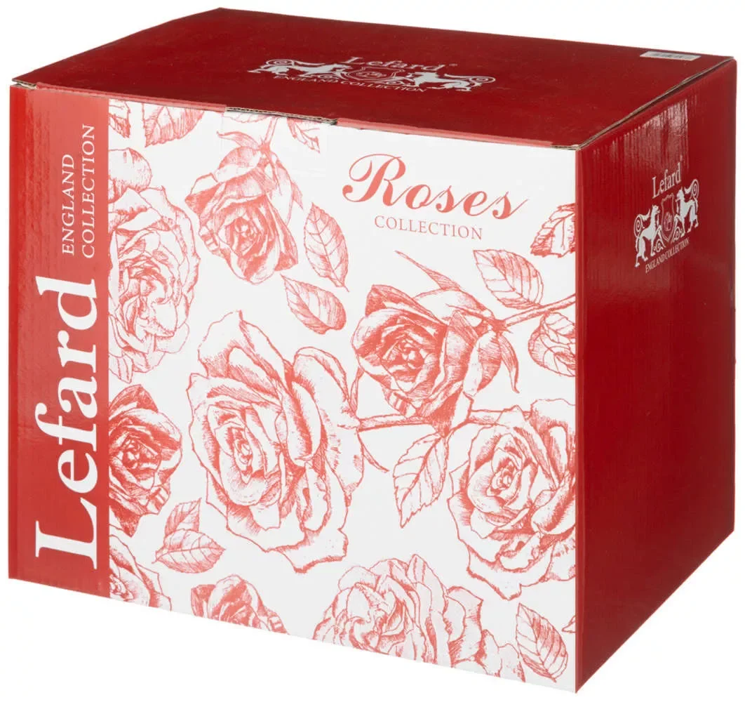 ЧАЙНЫЙ СЕРВИЗ LEFARD "ROSES" НА 6 ПЕР. 14 ПР. 200 МЛ (КОР=4НАБ.)