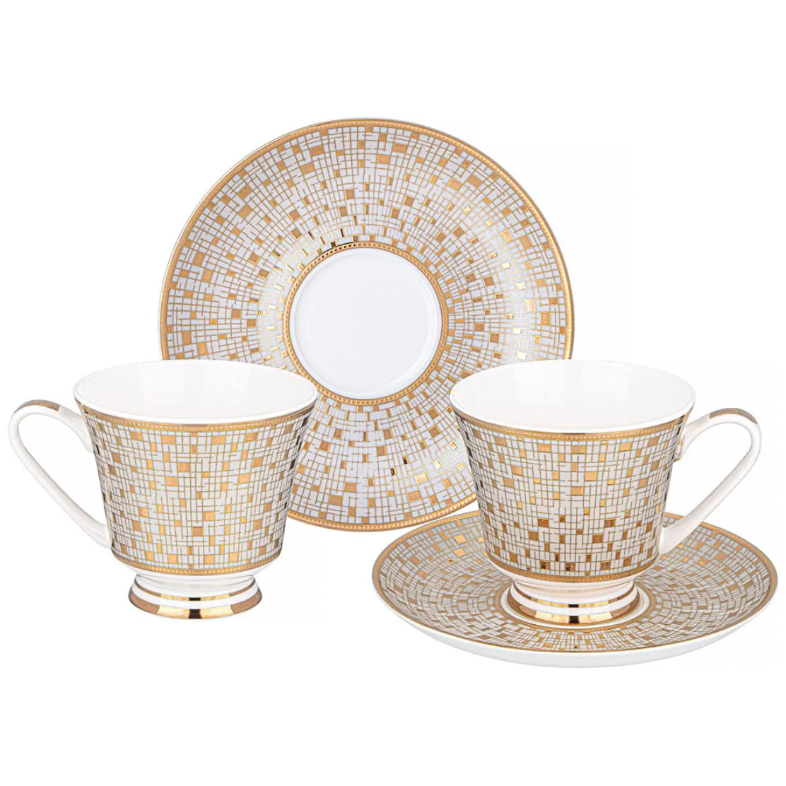 ЧАЙНЫЙ СЕРВИЗ LEFARD "МЕРЦАНИЕ" HА 6 ПЕР. 14 ПР. 1300/250/270 МЛ (КОР=1НАБ.)