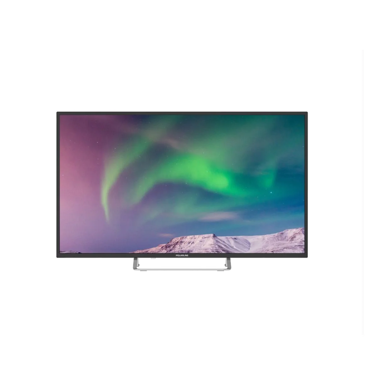 Телевизор QLED PolarLine 65" 65PQ71STC-SM Frameless черный/серебристый 4K Ultra HD 60Hz DVB-T DVB-T2 DVB-C DVB-S2 USB WiFi Smart TV (RUS)