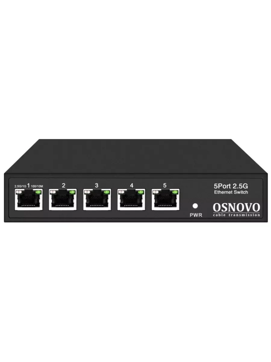 Коммутатор Osnovo SW-5D-1(60W) неуправляемый