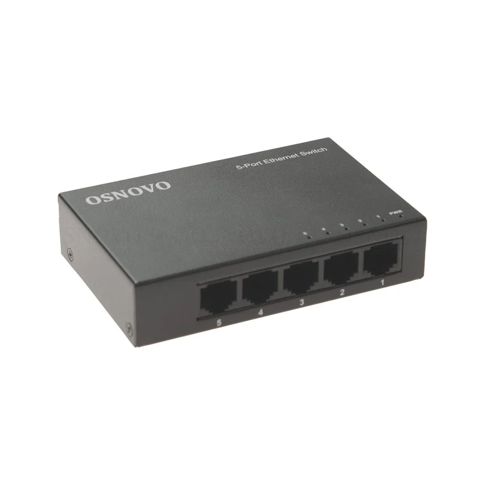 Коммутатор Osnovo SW-5G 5x1 Гбит/с неуправляемый