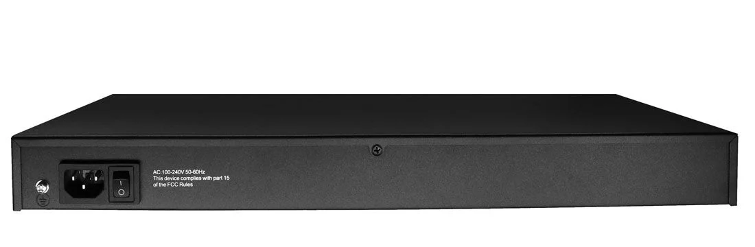 Коммутатор Osnovo SW-64822(700W) 48 портовый PoE коммутатор, 48*10/100 Base-T PoE, 2*GE Combo Uplink, PoE на порт до 30W, суммарная мощность PoE до 70