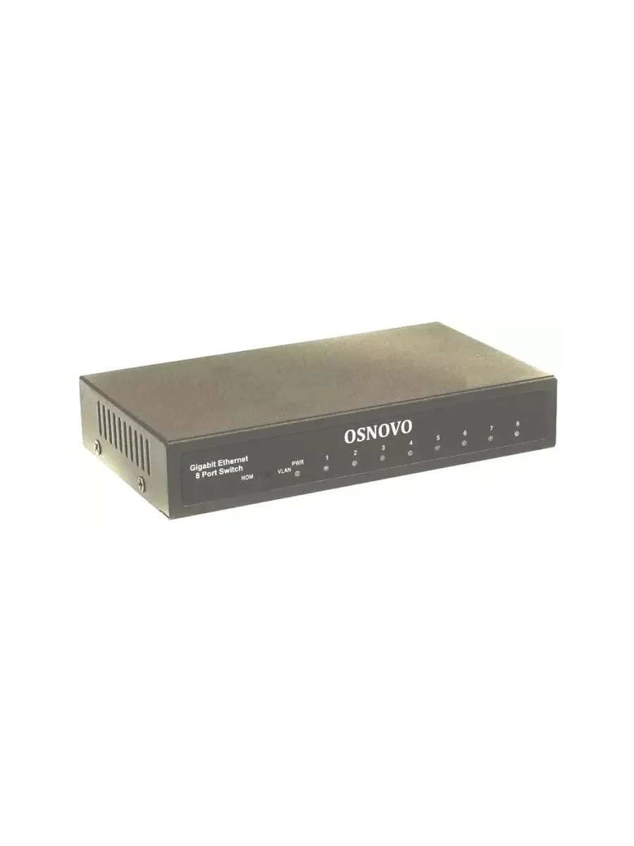 Коммутатор Osnovo SW-70800 неуправляемый
