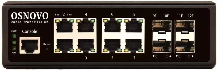Коммутатор Osnovo SW-70804/IL неуправляемый