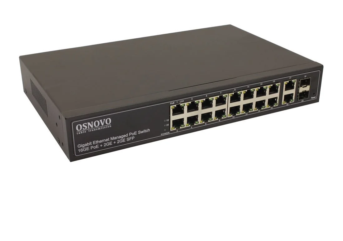 Коммутатор Osnovo SW-71802/L неуправляемый