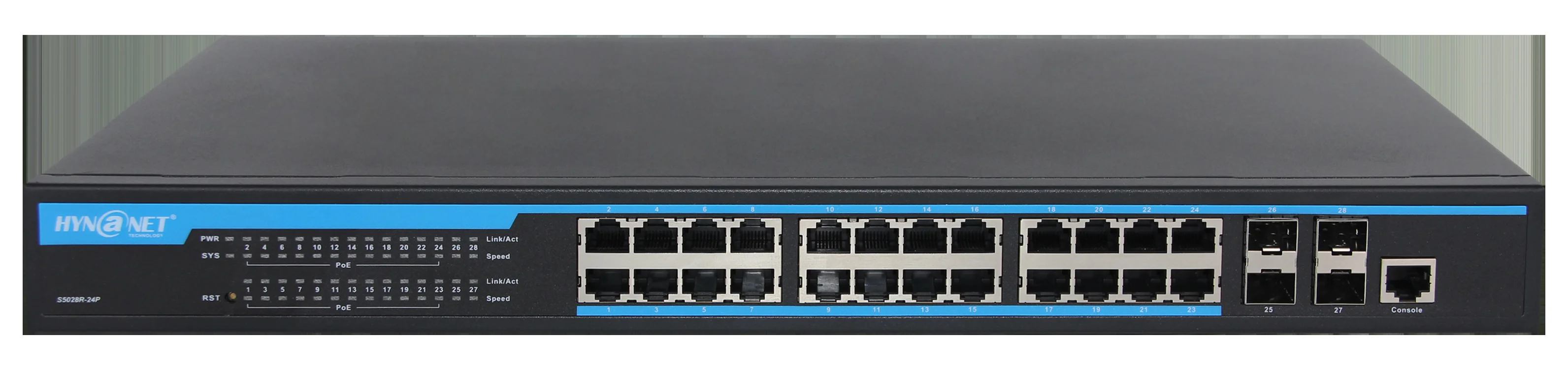 Коммутатор Osnovo SW-72402/L2 Управляемый (L2+) гигабитный на 26 портов