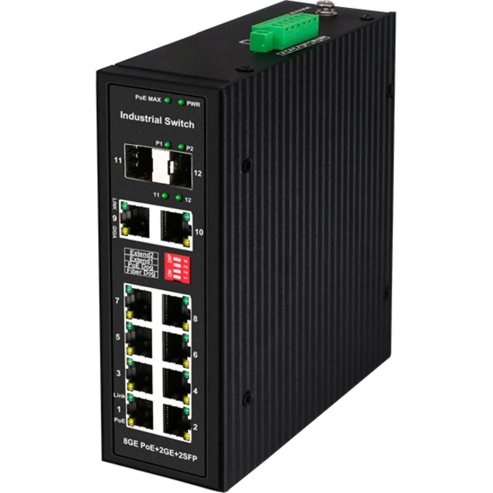 Коммутатор Osnovo SW-80802/I(Port 90W, 300W) управляемый