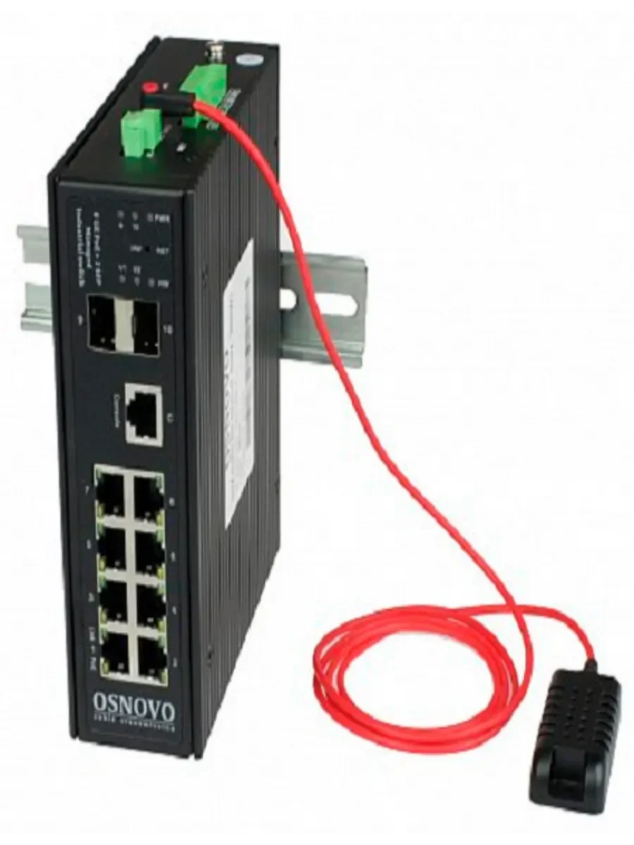 Коммутатор Osnovo SW-80802/I(Port 90W, 300W) управляемый