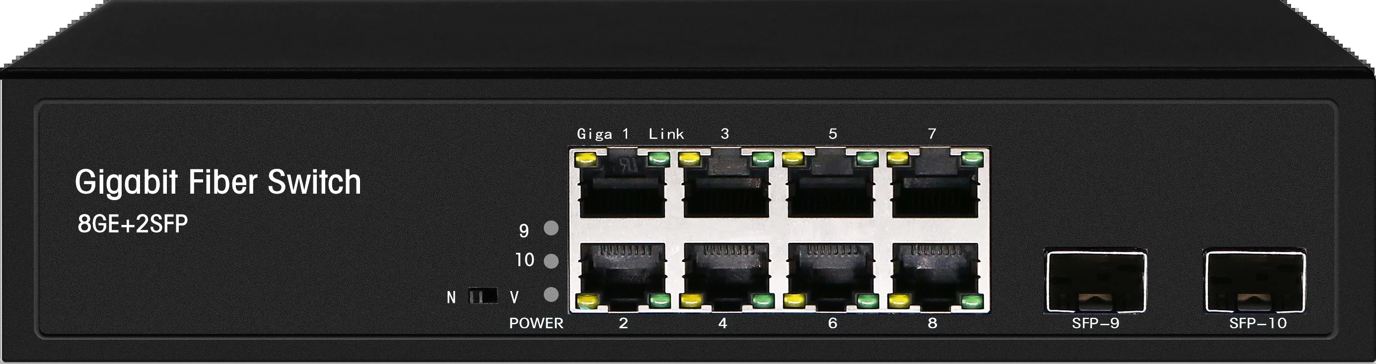 Коммутатор Osnovo SW-80802/L(150W) 8G 2SFP 8PoE+ 150W управляемый