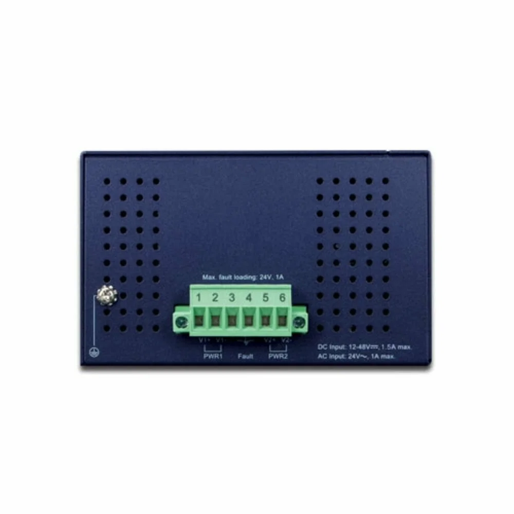 Коммутатор PLANET IGS-1600T IP30 Industrial 16-Port 10/100/1000T Gigabit Ethernet Switch (-40~75 degrees C, dual 12~48V DC/24V AC),UL certified