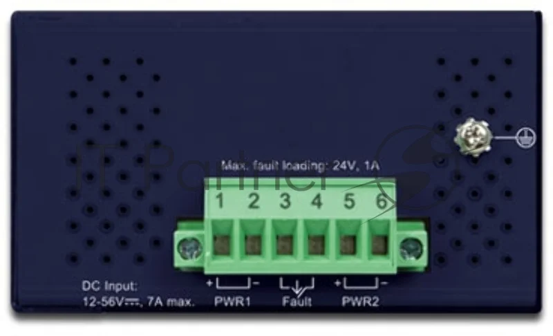 Коммутатор PLANET IGS-1600T IP30 Industrial 16-Port 10/100/1000T Gigabit Ethernet Switch (-40~75 degrees C, dual 12~48V DC/24V AC),UL certified