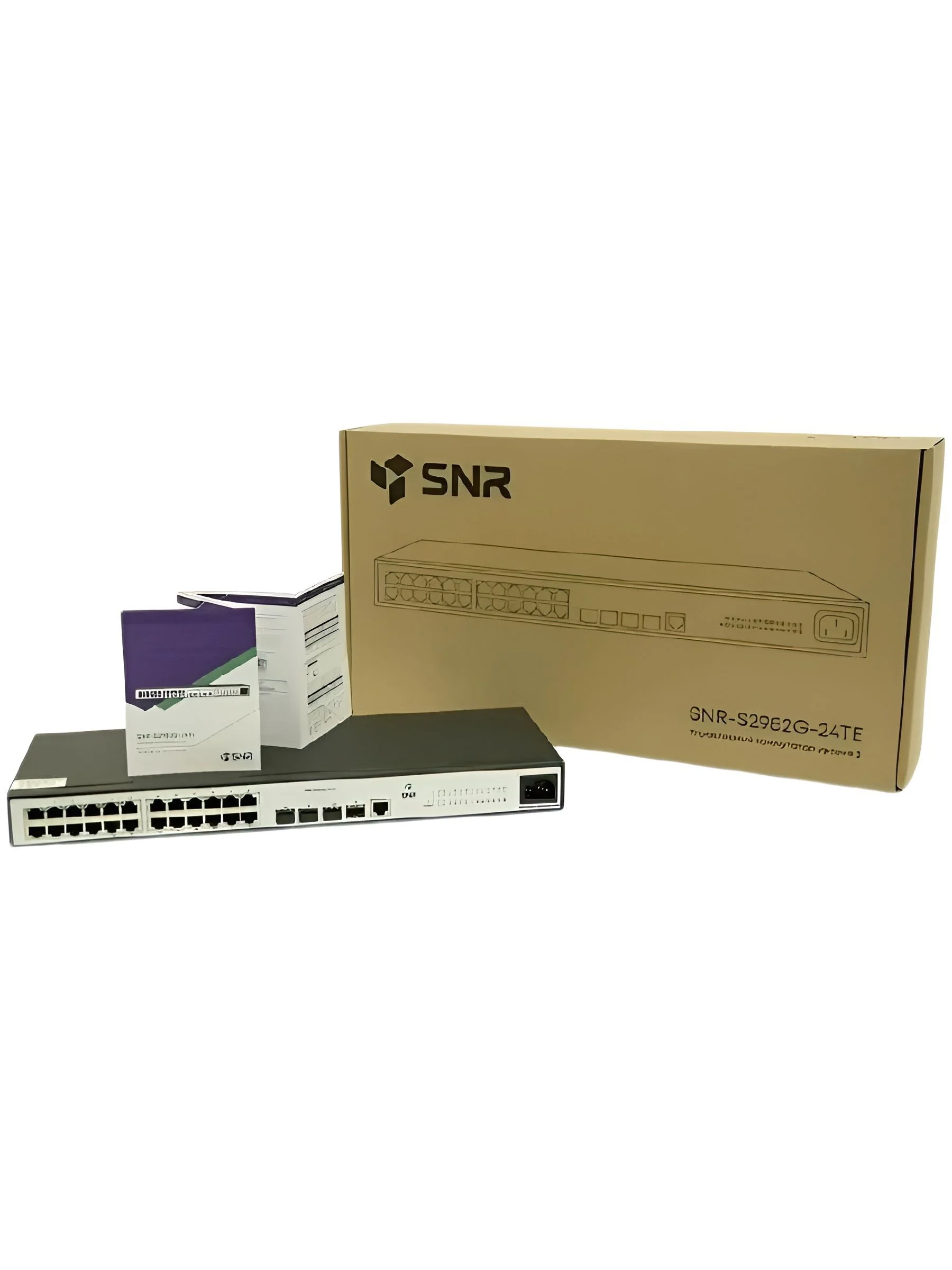 Коммутатор POE управляемый SNR уровня 2 SNR-S2982G-24T-POE