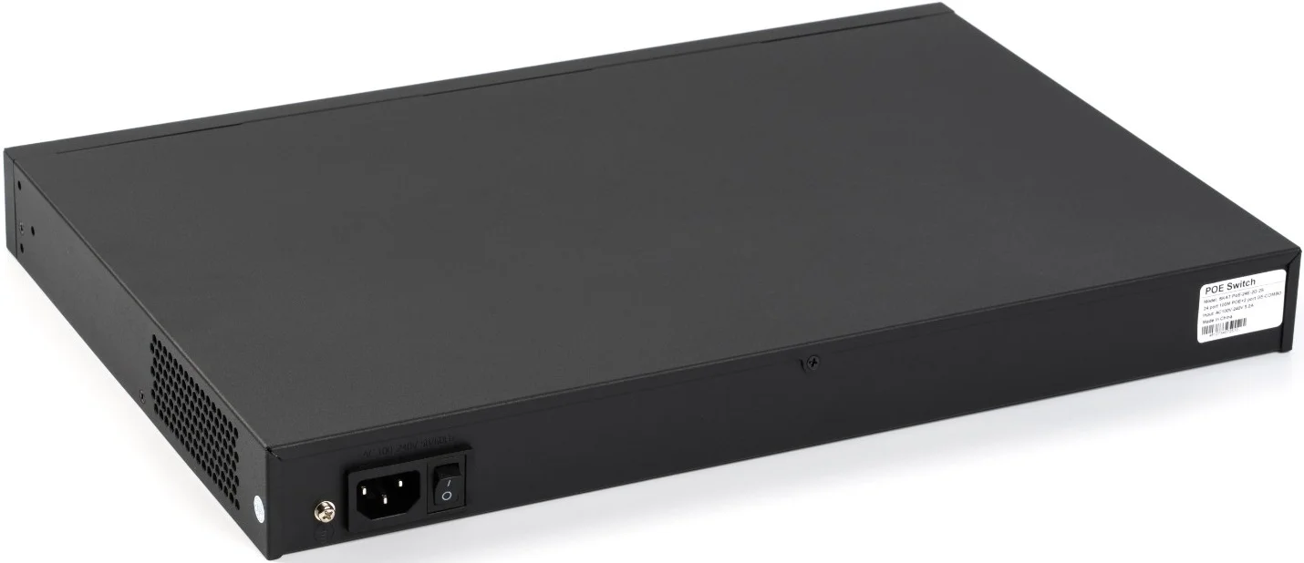 Коммутатор SKAT PoE-24E-2G-2S PoE Plus 260Вт порты:24-Ethernet 2-Uplink 2-SFP