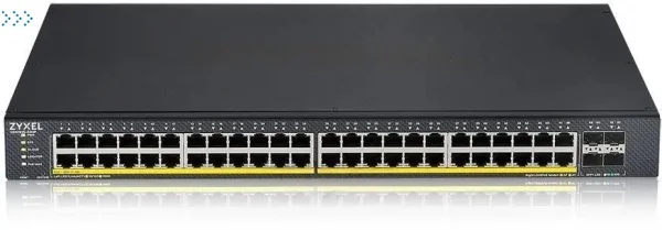 Коммутатор Smart L3 Lite PoE+ Zyxel NebulaFlex XGS1935-28HP, rack 19", 24xGE PoE+, 4xSFP+, бюджет PoE 375 Вт