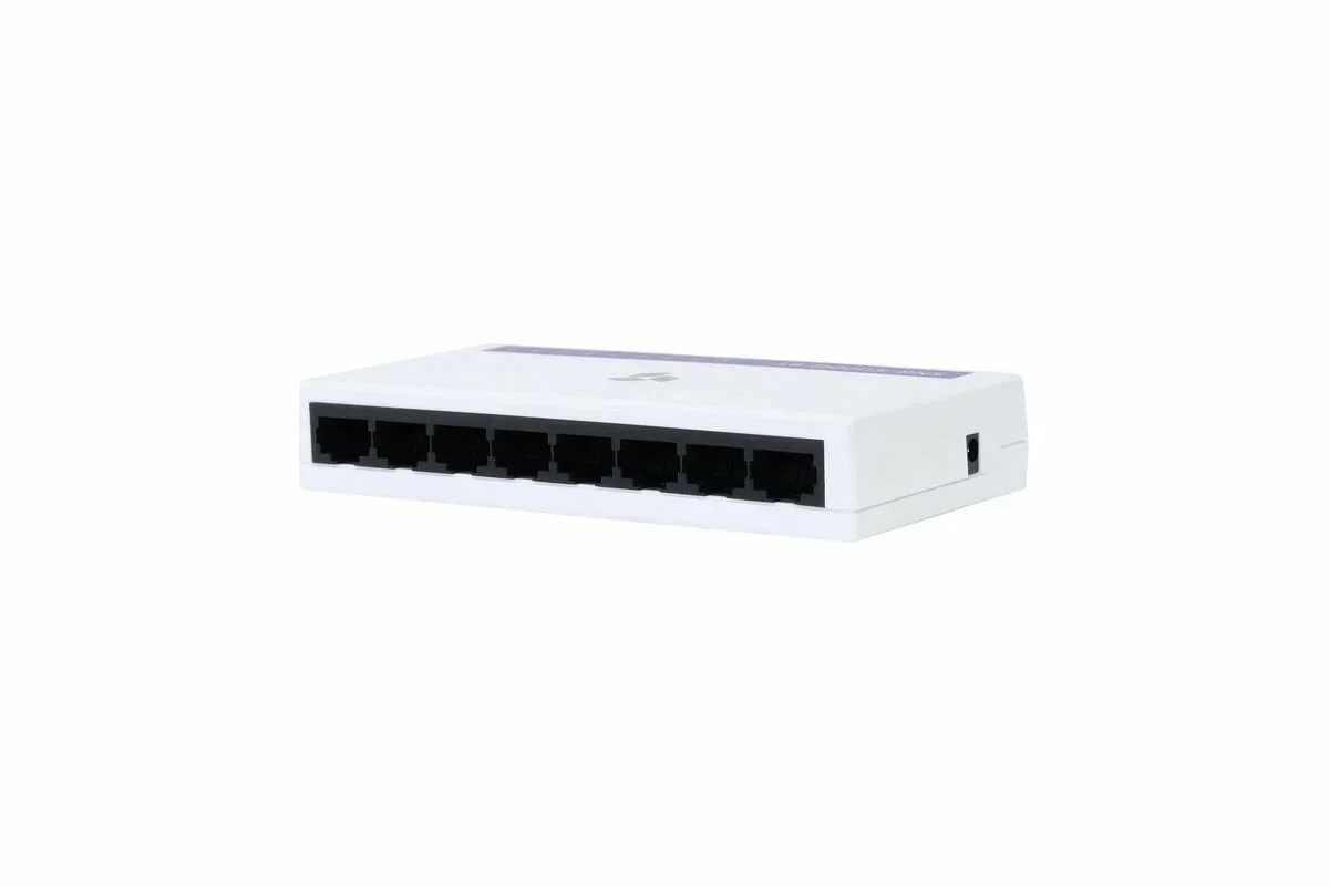 Коммутатор SNR SNR-S1100G-8T, 1Gbит/с, количество портов 8 шт, (L2)