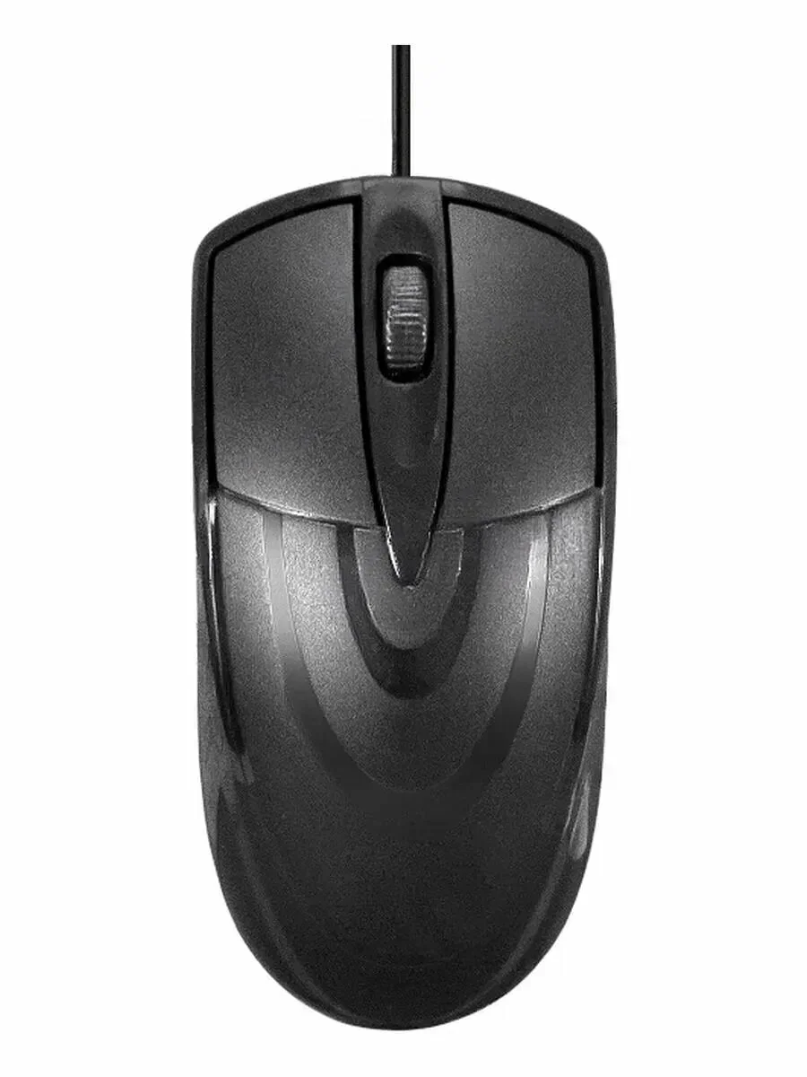 Мышь проводная ExeGate Professional Standard SH-8025 OEM черный, 1000 dpi, USB, кнопки - 3