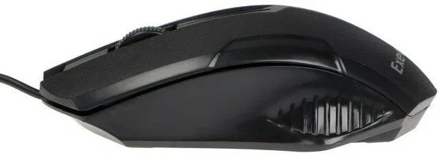 Мышь проводная ExeGate Professional Standard SH-9025L черный, 1000 dpi, USB, кнопки - 3