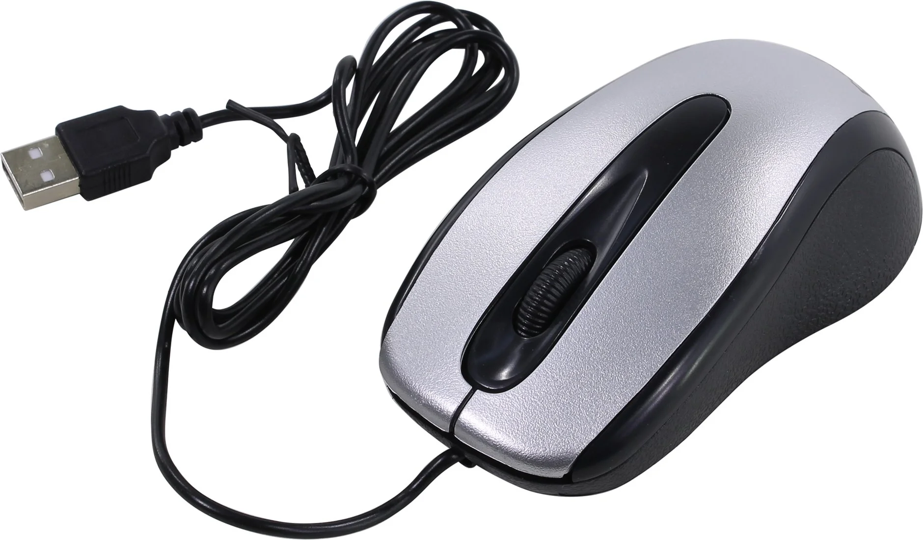Мышь проводная ExeGate Professional Standard SH-9026S серебристый, 1000 dpi, USB, кнопки - 3