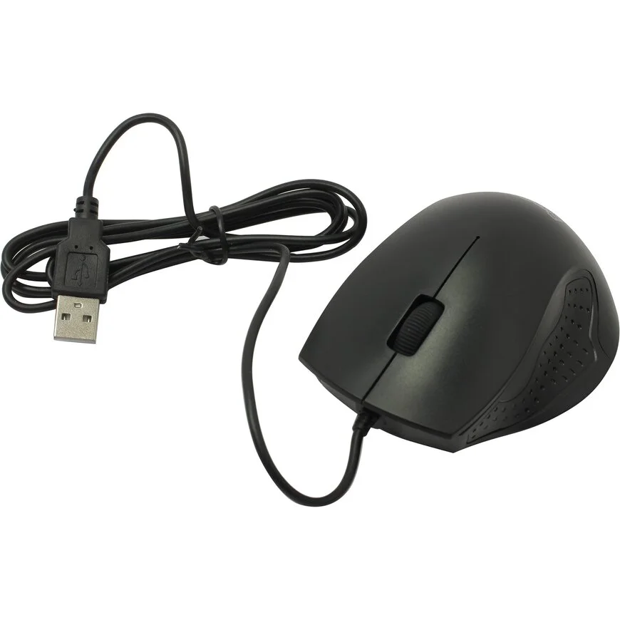 Мышь проводная ExeGate Professional Standard SH-9028 черный, 1000 dpi, USB, кнопки - 3