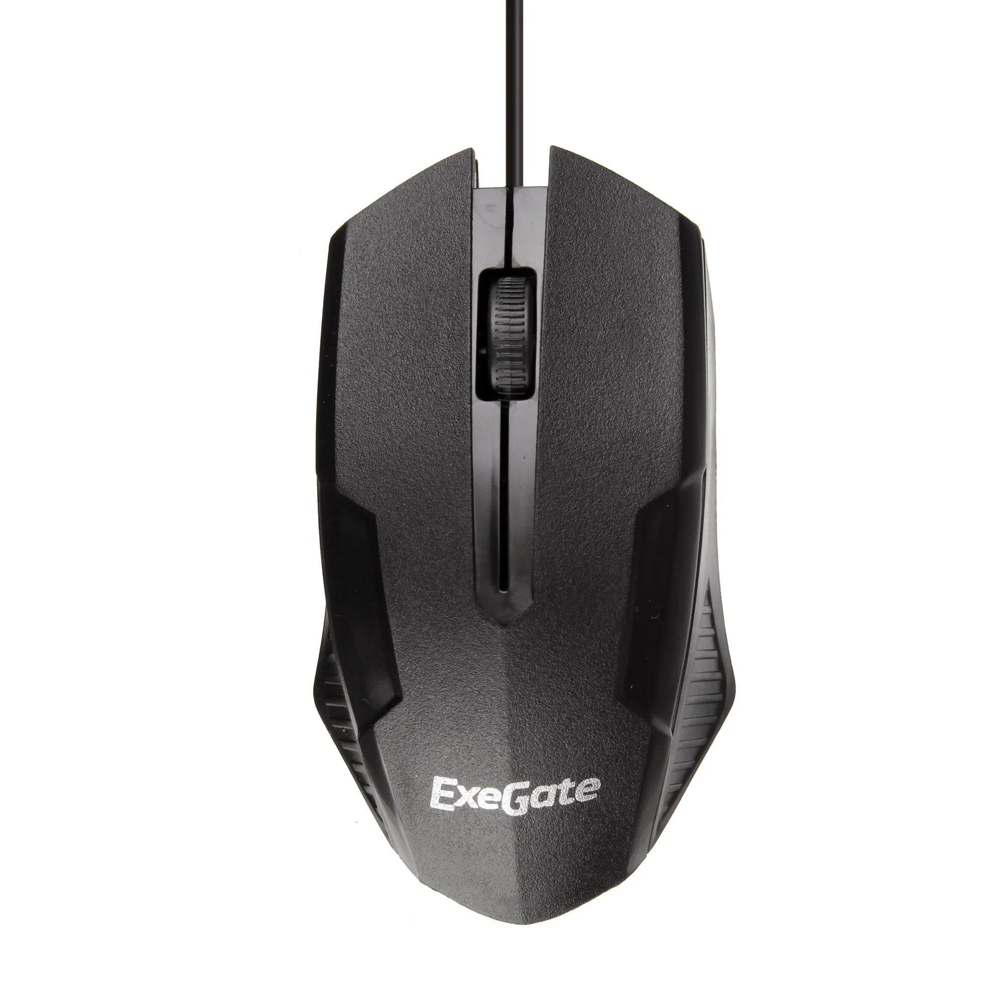 Мышь проводная ExeGate SH-9025L2 OEM черный, 1000 dpi, USB, кнопки - 3