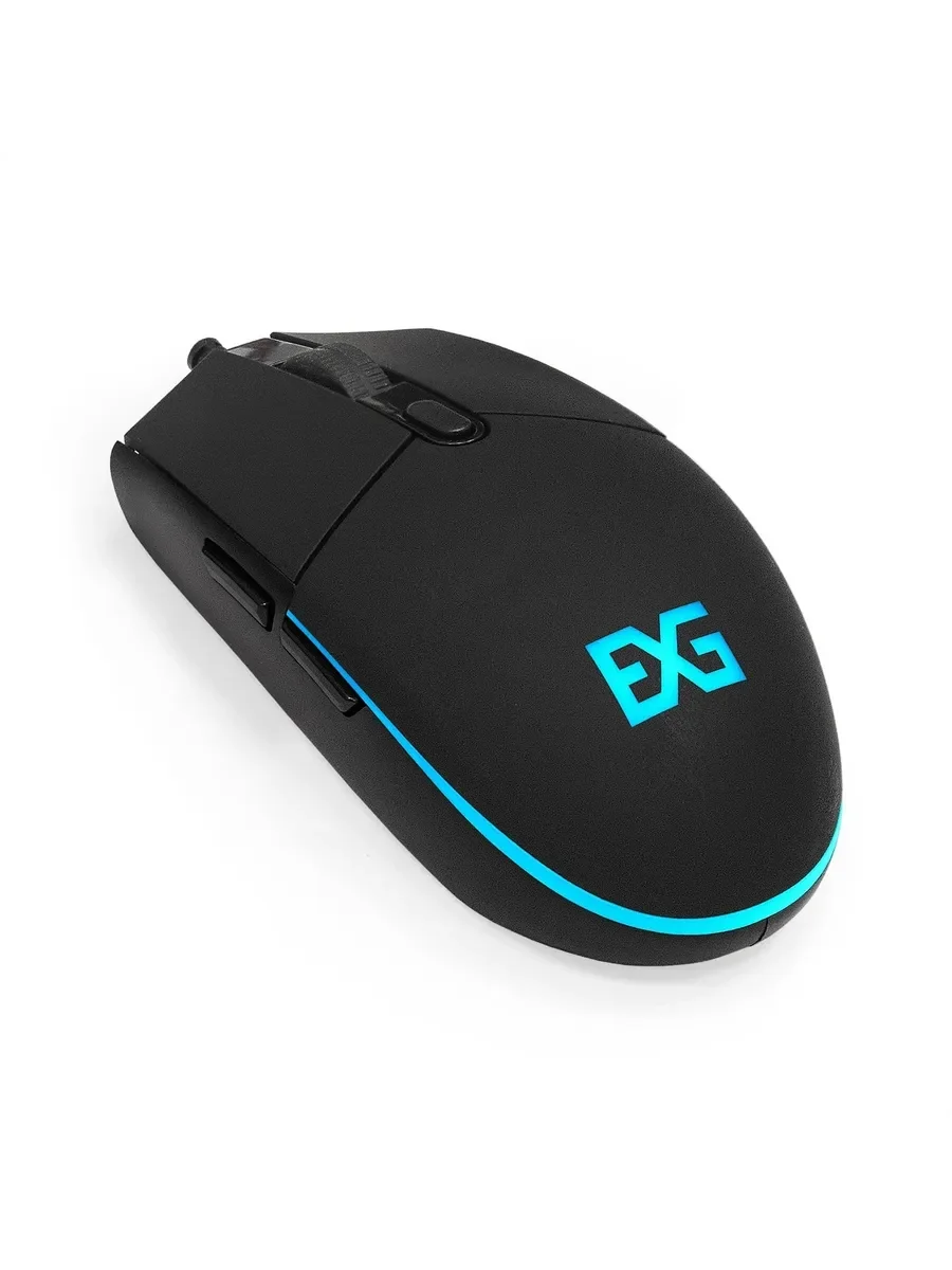 Мышь проводная ExeGate SL-9066 черный, 2400 dpi, USB, кнопки - 6