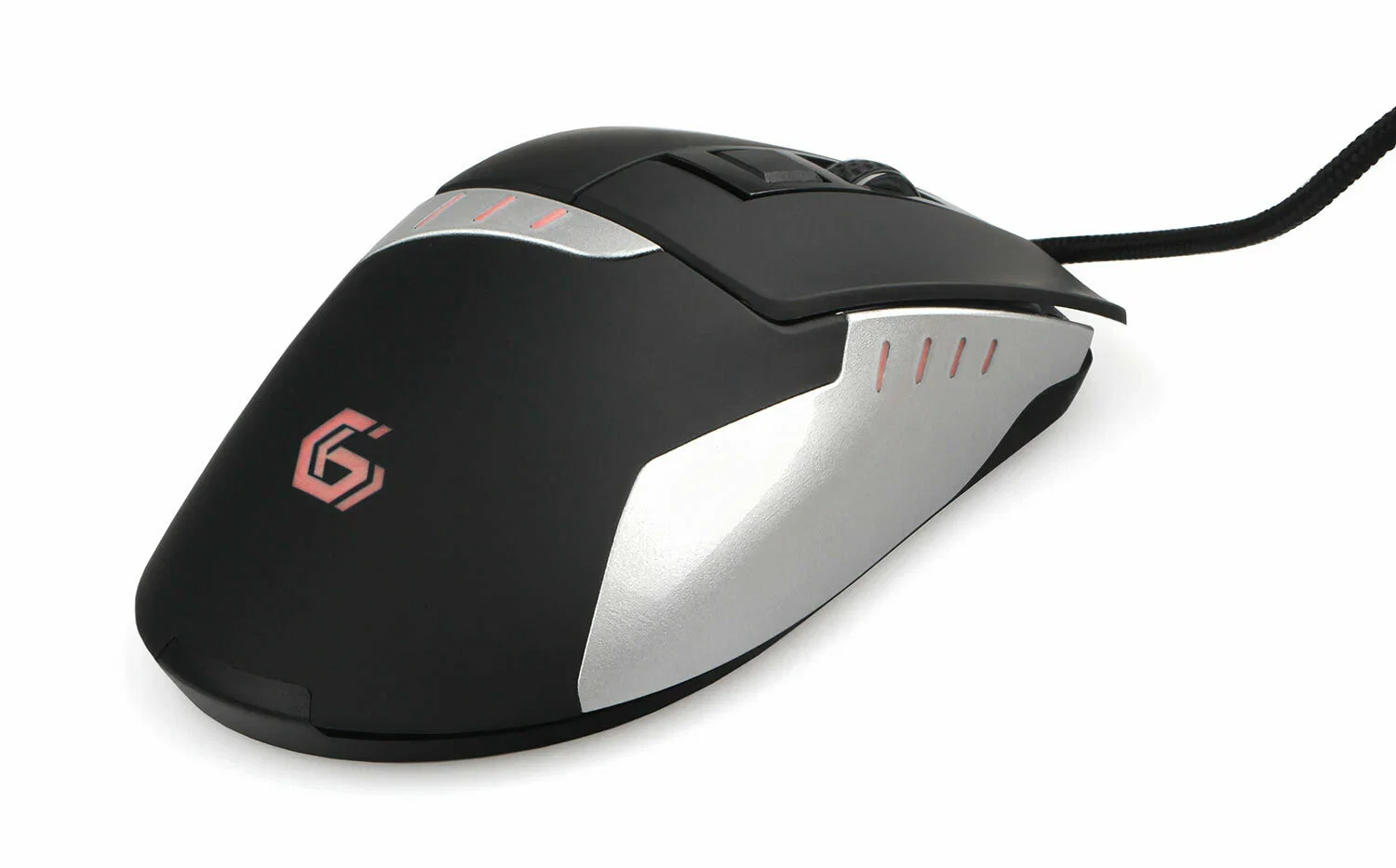 Мышь проводная Gembird MG-520 черный, 3200 dpi, USB, кнопки - 6