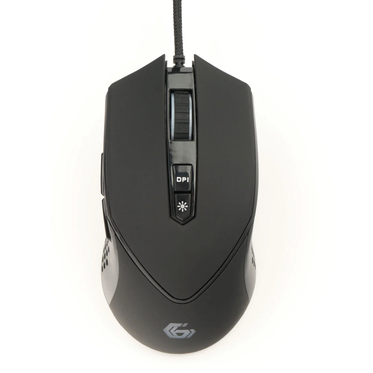 Мышь проводная Gembird MG-770 черный, 3200 dpi, USB, кнопки - 7