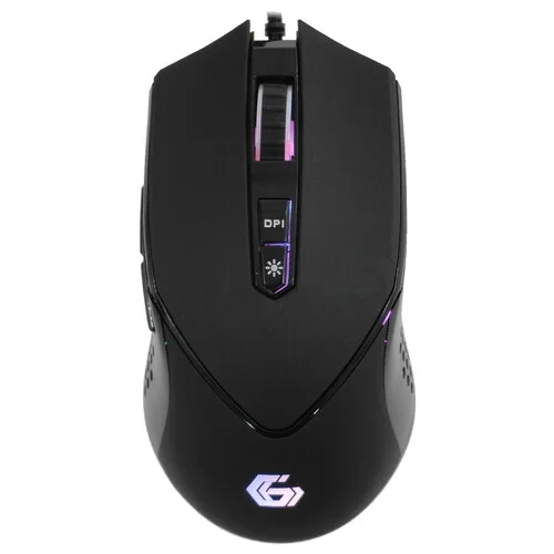 Мышь проводная Gembird MG-770 черный, 3200 dpi, USB, кнопки - 7