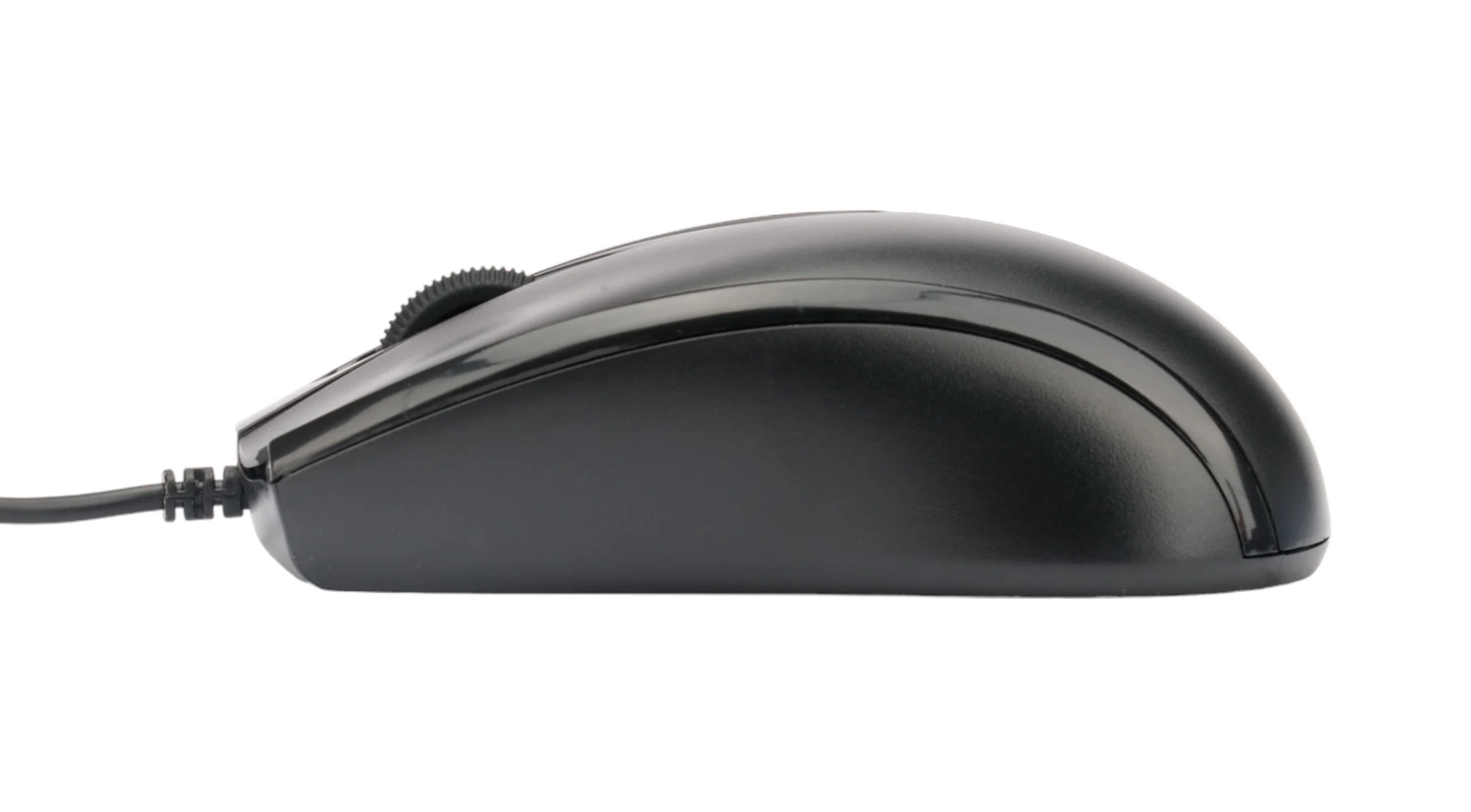 Мышь проводная Gembird MOP-110 черный, 1000 dpi, USB, кнопки - 3