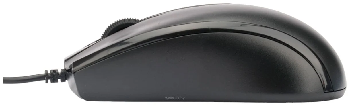Мышь проводная Gembird MOP-110 черный, 1000 dpi, USB, кнопки - 3