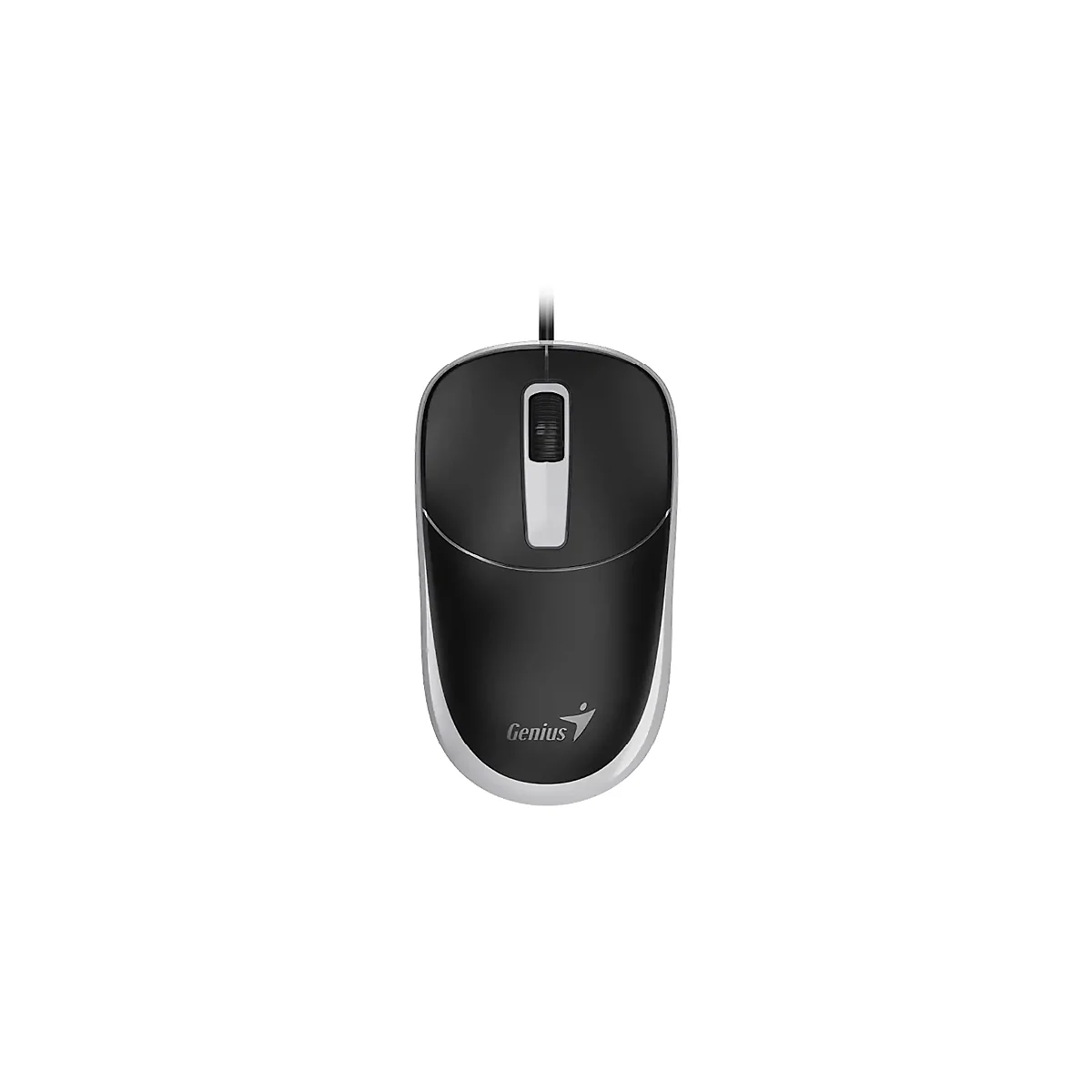 Мышь Проводная Genius DX-123 Black+Grey