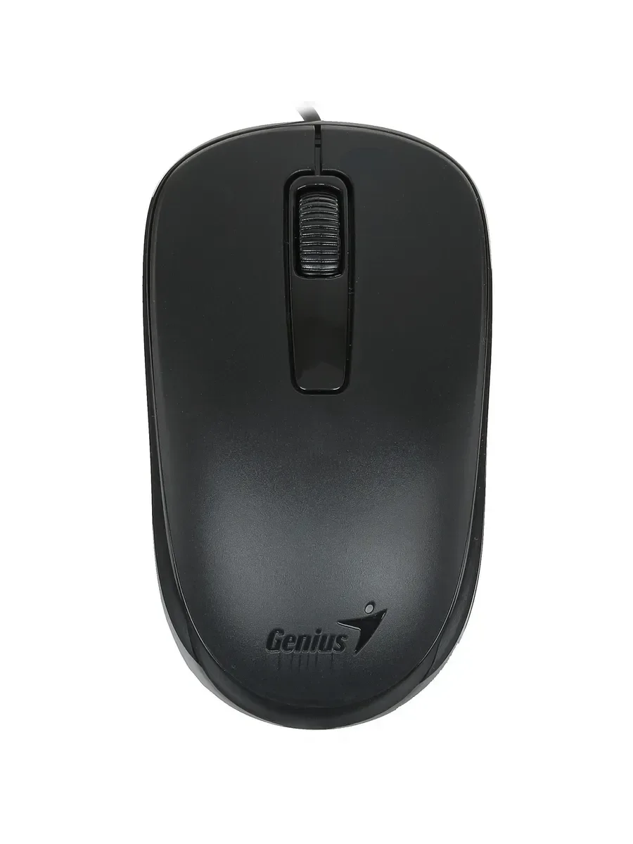 Мышь Проводная Genius DX-125S Black+Grey