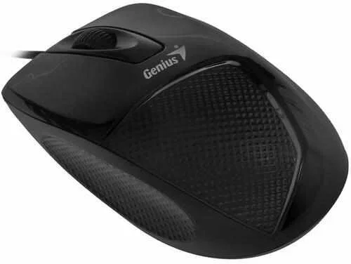 Мышь проводная Genius DX-150X черный, 1000 dpi, USB, кнопки - 3