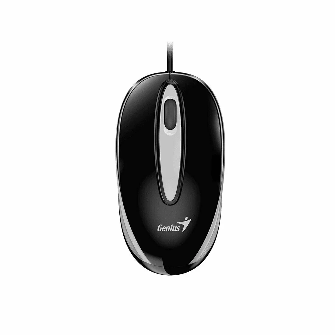 Мышь проводная Genius DX-Mini черный, 1000 dpi, USB, кнопки - 3