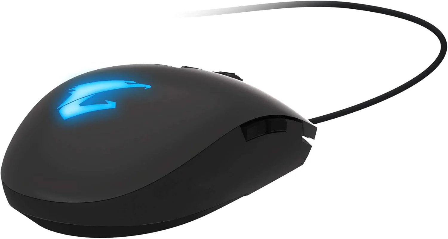 Мышь проводная Gigabyte AORUS M2, USB MICE, IR, BK GM-AORUS M2