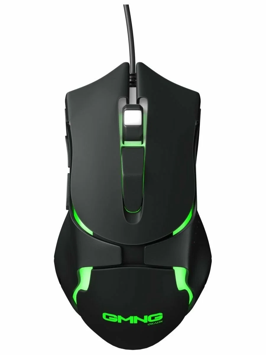 Мышь проводная GMNG 703GM черный, 3200 dpi, USB, кнопки - 6