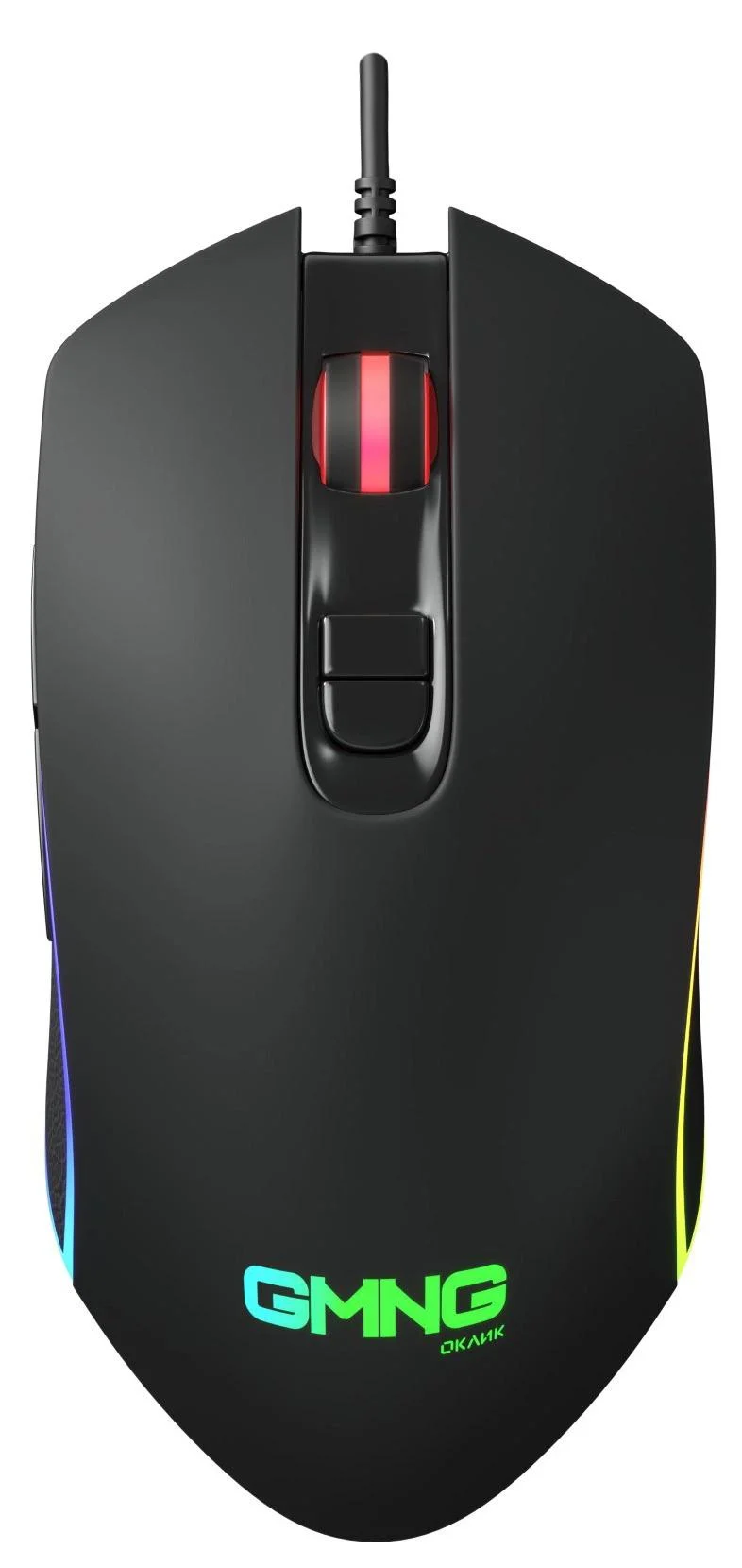 Мышь проводная GMNG 730GM черный, 12000 dpi, USB, кнопки - 7