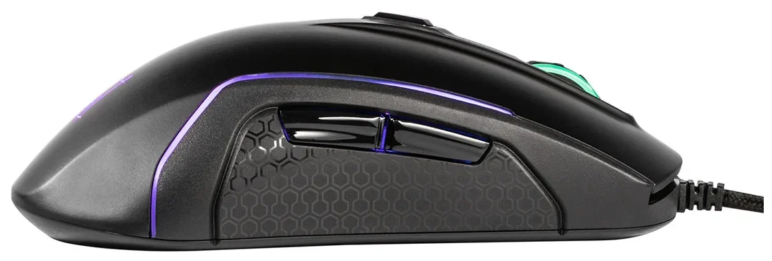 Мышь проводная Harper Gaming Kickback GM-P05 черный, 10000 dpi, USB, кнопки - 8