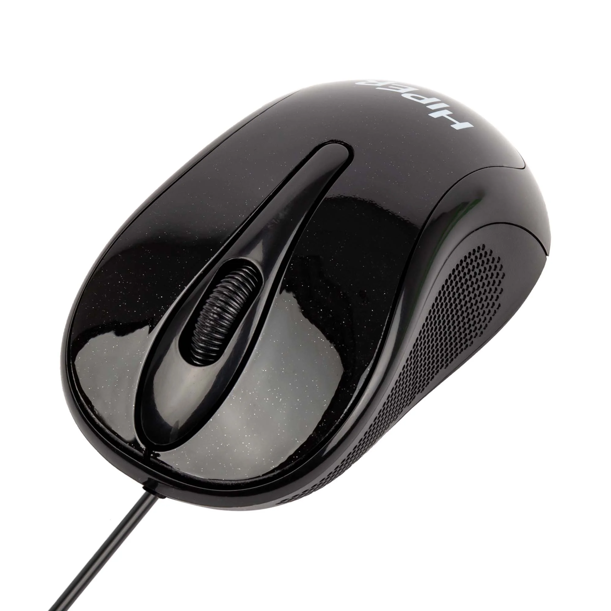 Мышь проводная HIPER HOM-031 черный, 1000 dpi, USB, кнопки - 3