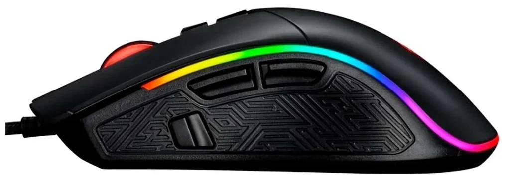 Мышь проводная Jet.A Panteon PS80 черный, 5000 dpi, USB, кнопки - 9