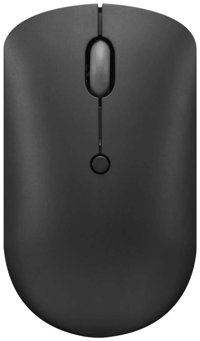 Мышь проводная Lenovo 400 черный, 2400 dpi, USB-C, кнопки - 4