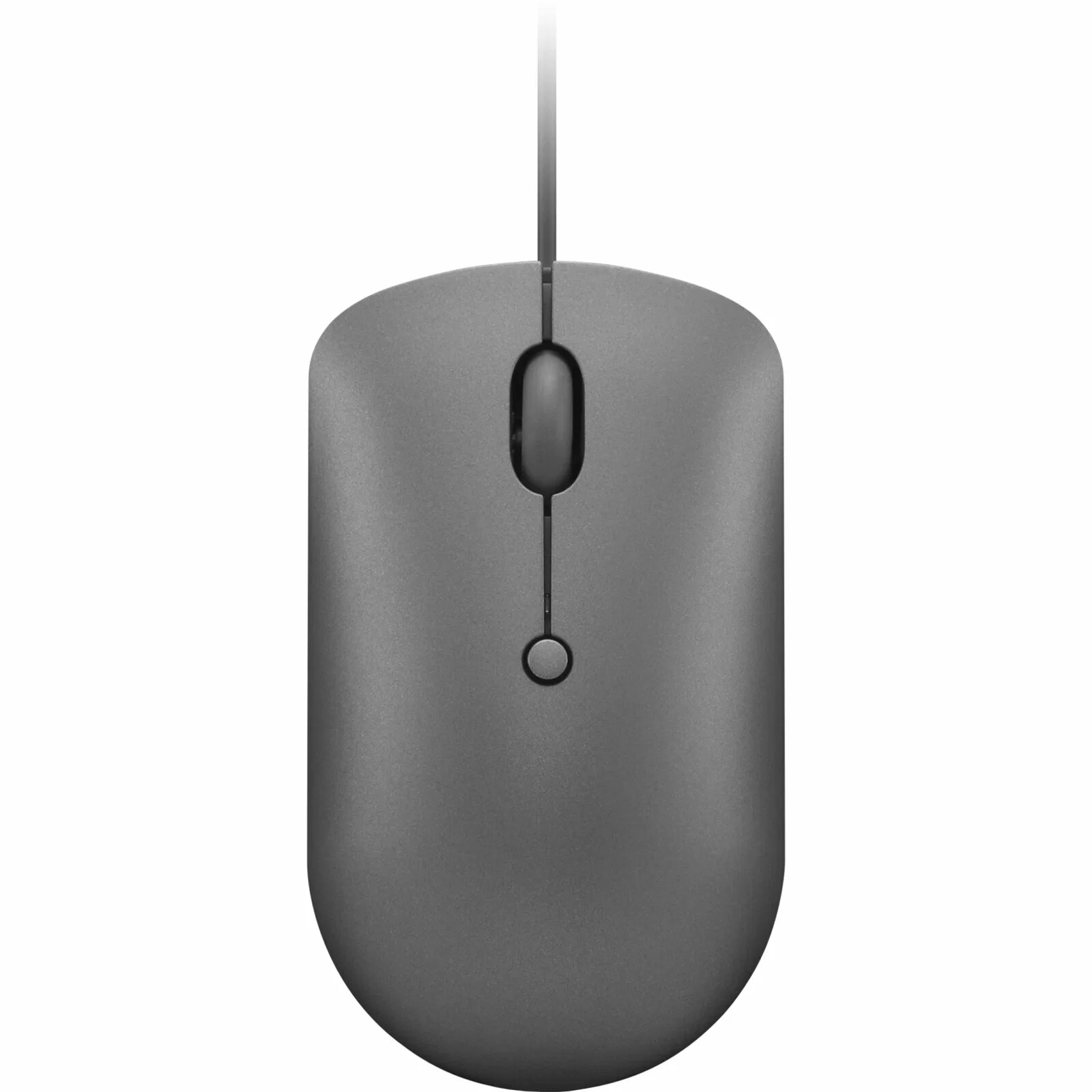 Мышь проводная Lenovo 540 темно-серый, 2400 dpi, USB-C, кнопки - 4