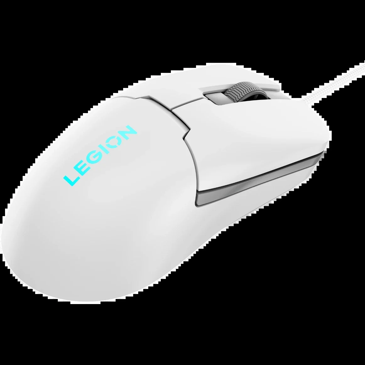 Мышь проводная Lenovo Legion M300s белый, 8000 dpi, USB, кнопки - 6