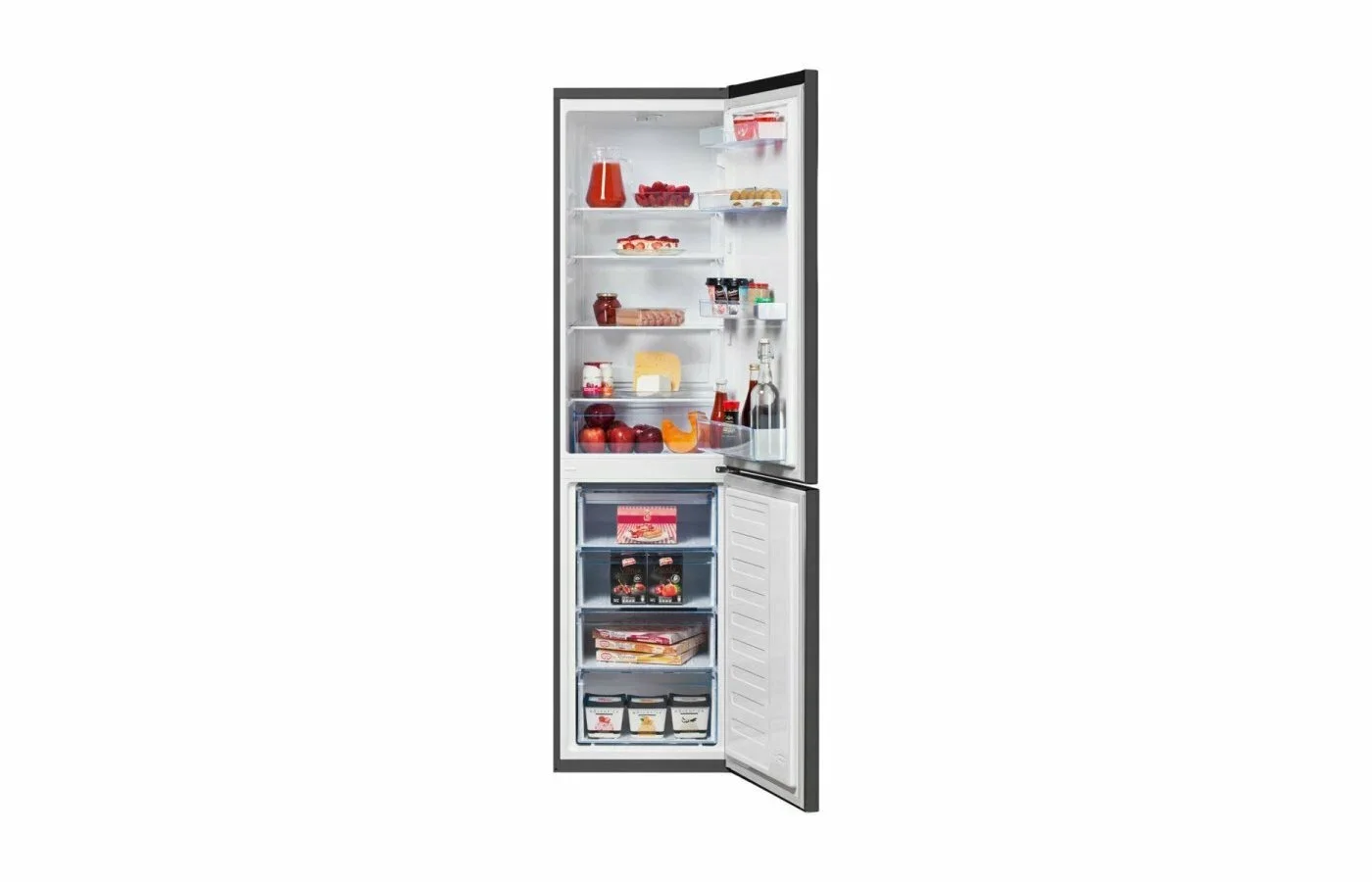Холодильник двух кам нижн мороз Beko B1RCSK332G 2,01x54x60 см 335 см MinFrost Капельная/рунчая