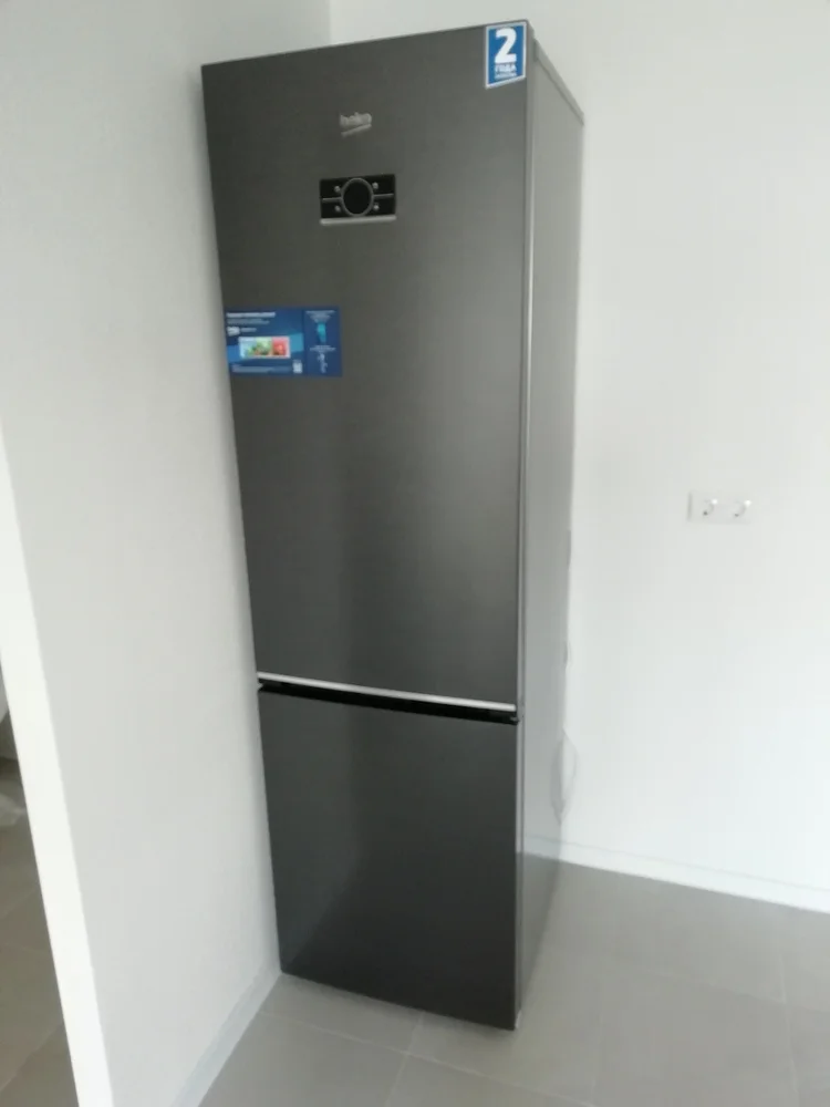 Холодильник двух кам нижн мороз Beko B3DRCNK402HXBR. антрацит 59.50х201х65 см 357 л No Frost