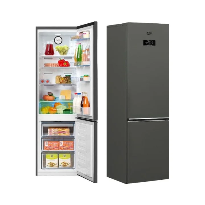 Холодильник двух кам нижн мороз Beko B3R0CNK312HG 54х184х60 см  No Frost 276 л, дисплей,темно-серый