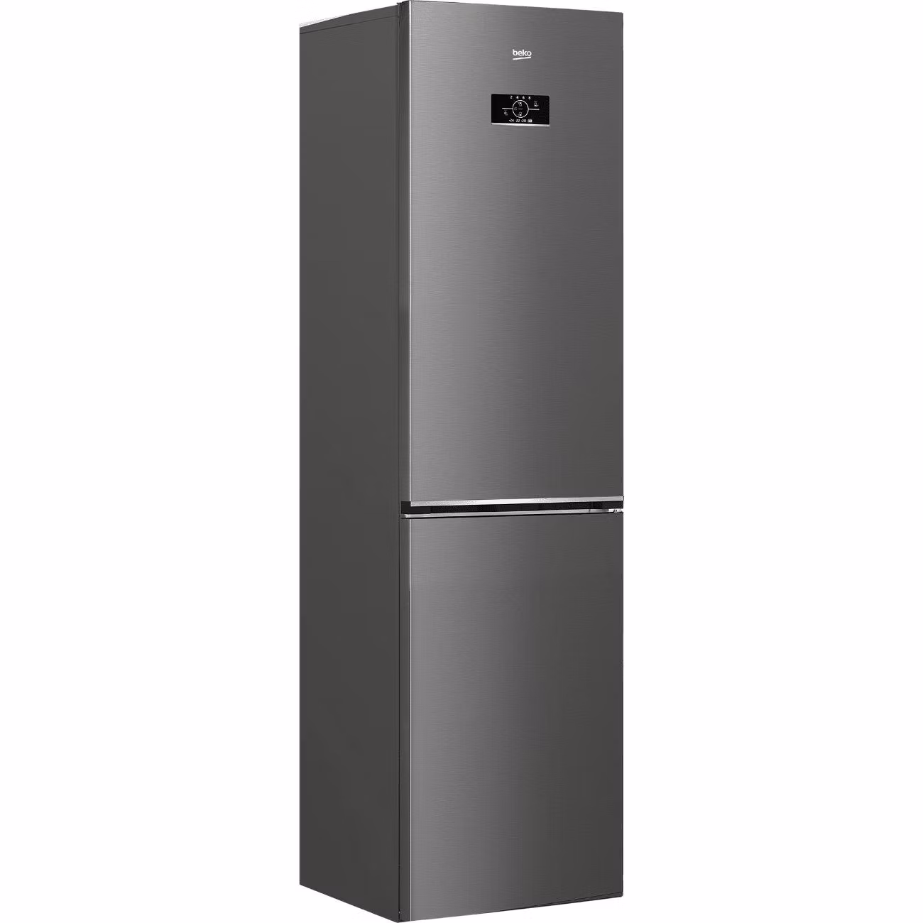 Холодильник двух кам нижн мороз BEKO B3R0CNK332HX 54х201х60 см,No Frost,335 л. белый