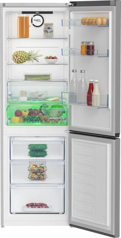 Холодильник двух кам нижн мороз Beko B3RCNK362HS 59.50х186х65 см No Frost 368 л серебристый