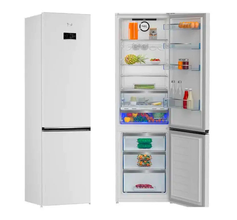 Холодильник двух кам нижн мороз BEKO B5RCNK403ZW 59.5x65x201см 357л No Frost белый