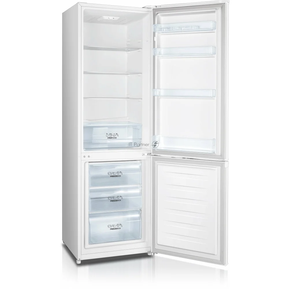 Холодильник двух кам нижн мороз GORENJE RK4181PW4 белый (двухкамерный)186x57x57